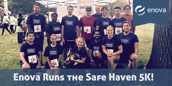 Enova Runs the Safe Haven 5K!